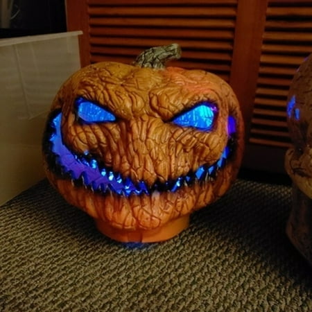 Halloween Evil Scary Pumpkin Lamp Prop With LED Holiday Party Decoration Halloween Evil Scary Pumpkin Lamp Prop With LED Holiday Party Decoration